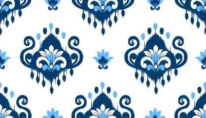 geometric ethnic vintage texture vector art design. textile fashion pattern line ikat seamless pattern and batik fabric texture asian background wallpaper geometry indian. Ethnic abstract ikat art .
