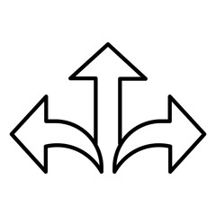 sideways vector icon