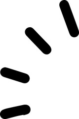 line explosion surprise burst ray hand drawn illustrations