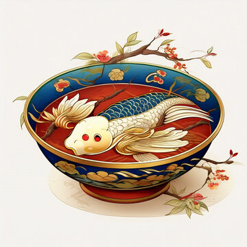  Korean binyeo isolate with white background.white backgro-196.png
