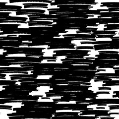 Seamless pattern with hand drawn scribble smears