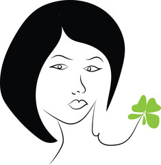 Beauty logo design vector