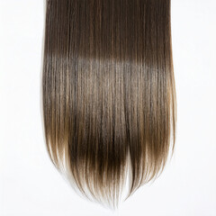 Fototapeta premium Sew-in extensions isolate with white background.white backgro-240.png