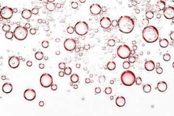 red wine bubbles wallpaper cutout image and isolated on transparent background 