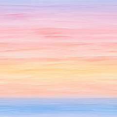 Seamless pastel gradient texture pattern with soft brushstrokes in sunset hues