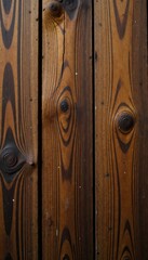 Rich brown weathered wood background, close-up, wood grain texture, brown texture