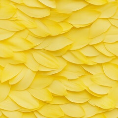 Seamless sunflower floral pattern with vibrant yellow petals and detailed centers