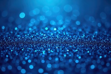 Deep blue glitter paper, sparkling texture, shimmering background, texture, glamour, shiny background