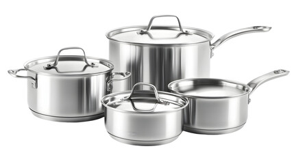 Stainless Steel Cookware Set  Pots and Pans  Kitchen Utensils  Cooking Equipment  Home Coo