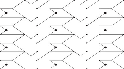 Black and white tileable pattern. Grunge worn damask pattern design. Distressed fabric texture. Overlay texture design. Vector illustration. Eps10.