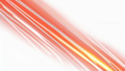 dynamic abstract digital wave with smooth orange, yellow, and white flowing lines on a light background for modern design