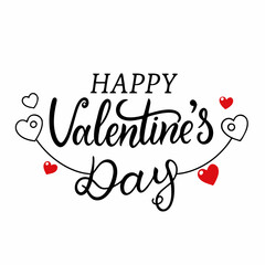 Abstract Happy Valentine's day elegant background