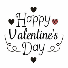 Abstract Happy Valentine's day elegant background