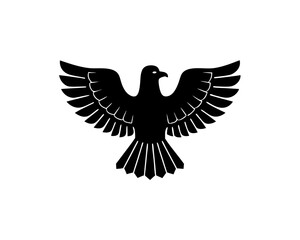 Fototapeta premium creative details Seagull Icon vector illustration