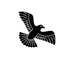 creative details Seagull Icon vector illustration