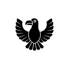 creative details Seagull Icon vector illustration