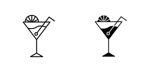 Citrus Glassicons for ui. vector illustration