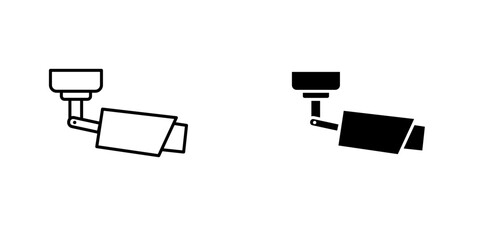 Security Cameraicons for ui. vector illustration