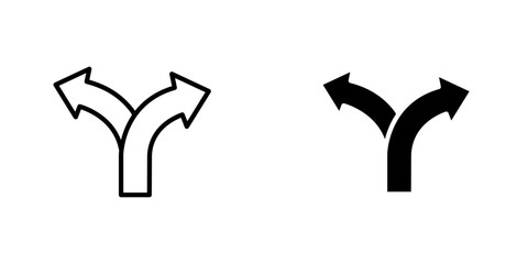 Spliticons for ui. vector illustration