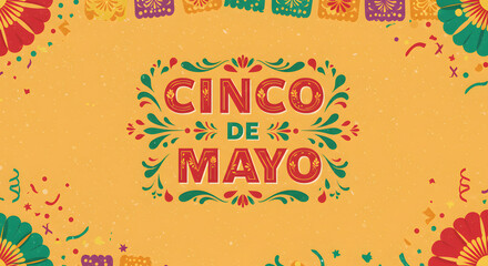 Fototapeta premium Cinco De Mayo Celebration