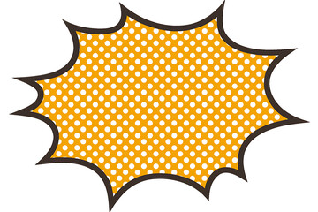 Comic Book Speech Bubbles Pop Art isolated
