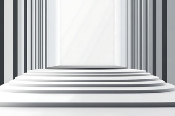 Obraz premium Modern Architectural Podium Design