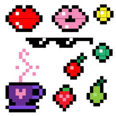 Fototapeta premium pixel miscellaneous