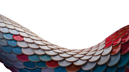 Chinese traditional New Year snake scales