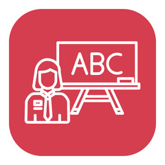 Female Professor Icon