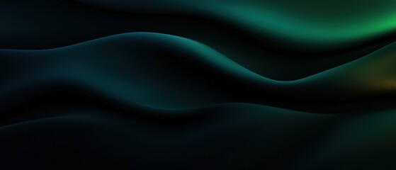 Obraz premium Dark Teal Fabric Drape, Abstract Background