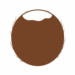 Flat Color Vector Set of Fresh Fruits and Vegetables on White Background