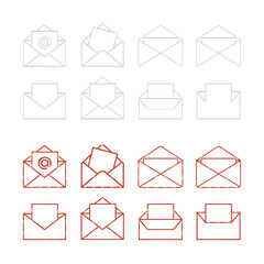 envelope, message, icon, vector, send, communication, electronic mail, text message, Envelope icon, Mail icon, Envelope illustration, email icon vector. 