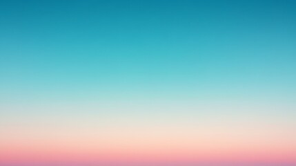 Obraz premium Pastel sky gradient, sunset hues