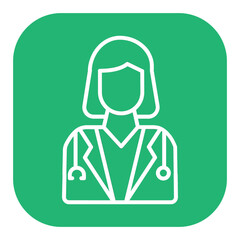 Female Doctor Icon
