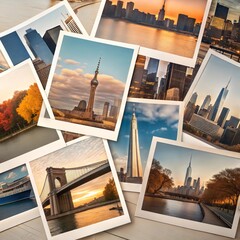 A Collection of Travel Memories Cityscapes and Scenic Views, collage of photos of italy