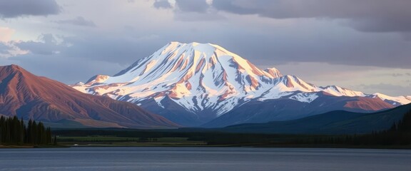 Majestic Denali Alaska Highest Peak
