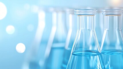 Abstract blue background with soft bokeh effect, smooth flowing lines and gradients, perfect for digital design or branding.