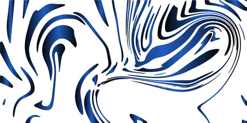 Abstract blue and white liquid swirl background with modern fluid marble texture smooth wavy pattern dynamic flow artistic design perfect for backgrounds wallpapers presentations digital artwork