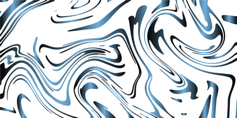 Obraz premium Abstract blue and white liquid swirl background with modern fluid marble texture smooth wavy pattern dynamic flow artistic design perfect for backgrounds wallpapers presentations digital artwork