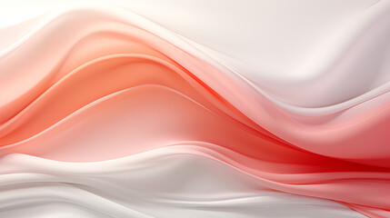 Multicolored waves in light tones, white, peach, orange, abstract, background, color image, sketch, base, banner, without people, advertisement