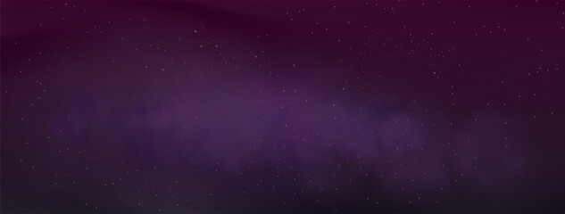 Starry night sky with astrological constellations. Space stars background.Space nebula and glittering stardust.