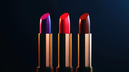 Fashionable red lipstick – style and attractiveness on the lips