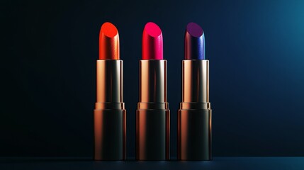 Fashionable red lipstick – style and attractiveness on the lips