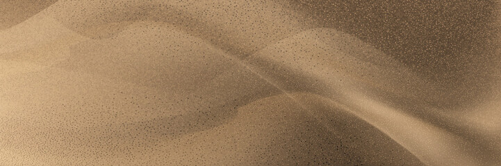 Chocolate and coffee powder, scattered cocoa on a light background. Particles of earth and dust. Brown sand texture.Top view of the cake.