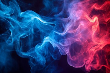 Fototapeta premium Abstract Colorful Smoke Design