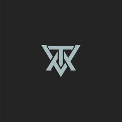 VTA Initial Logo - Military & Armament Industry - Strong, Bold Design for Defense Brands, Army Units, Weapon Manufacturers - Perfect for Microstock Buyers