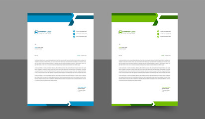New Simple Design Letterhead Template