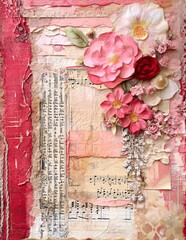 Watercolor landscape background