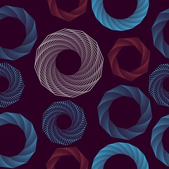 seamless pattern with circles