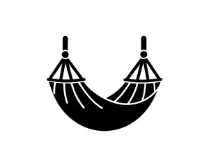 creative details Hammock Icon vector illustration